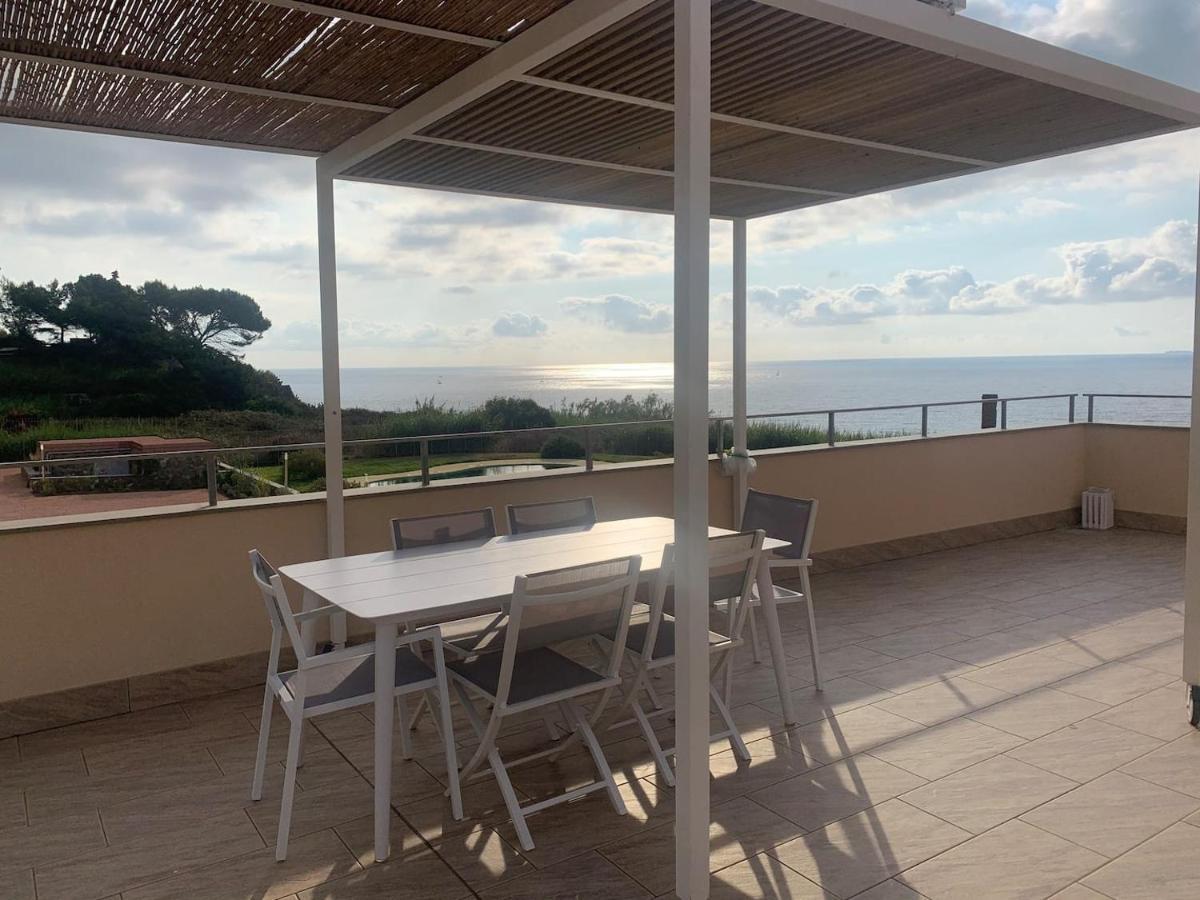 Incanto Sul Mare Con Enorme Terrazza E Piscina Cervo Eksteriør billede