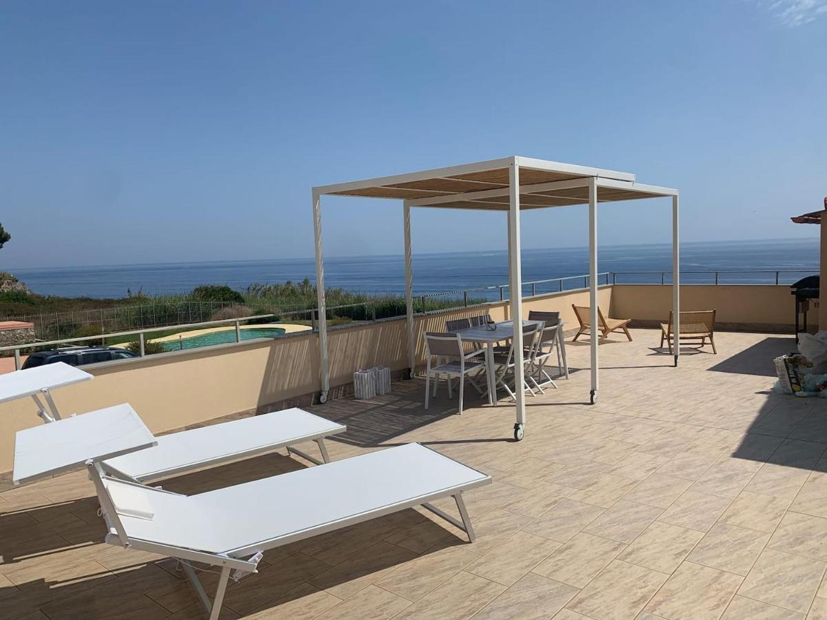 Incanto Sul Mare Con Enorme Terrazza E Piscina Cervo Eksteriør billede