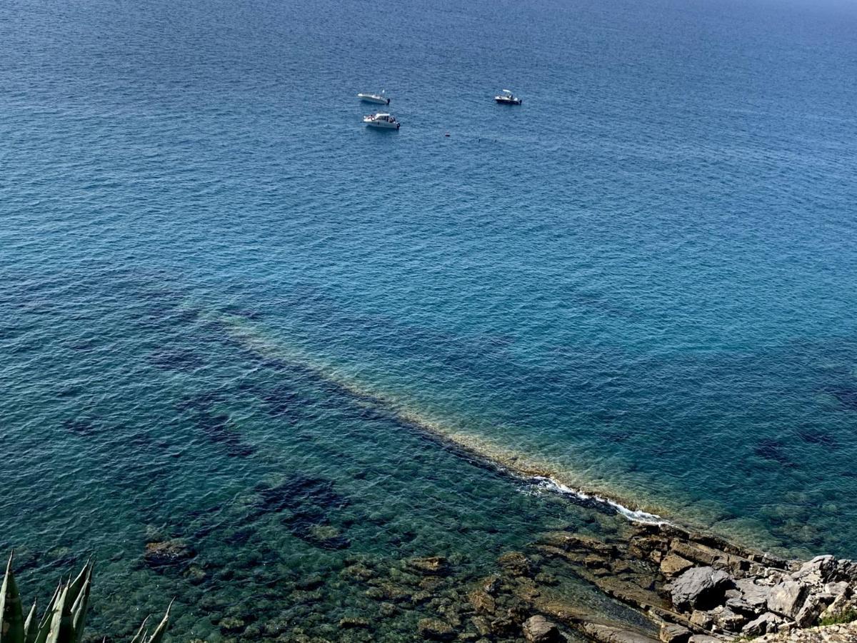 Incanto Sul Mare Con Enorme Terrazza E Piscina Cervo Eksteriør billede